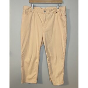 J Jill Authentic Fit Cropped Jeans Womens Size 16P‎ Stretch